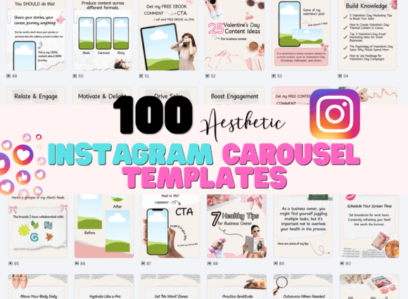 100 Canva Instagram Carousel Template: A Strategic Tool for Modern Content Creation