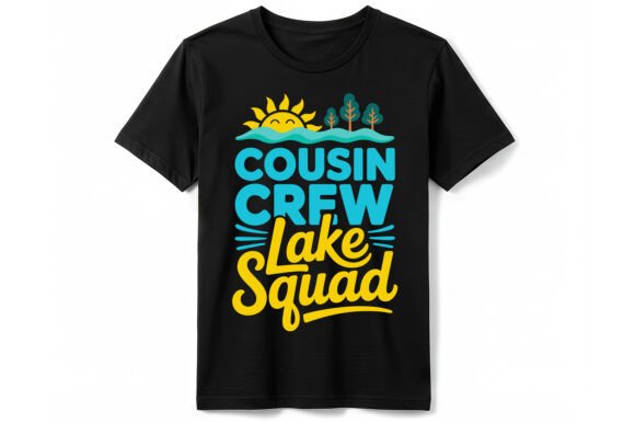 Cousin Crew Lake Squad T-Shirt: A Vibrant Addition to Your Summer Wardrobe