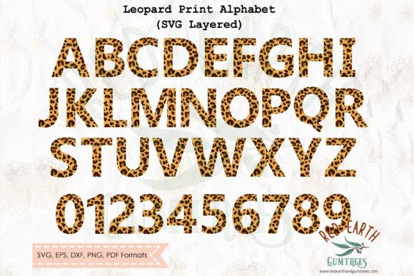 Leopard Print Letters: A Versatile Design Tool