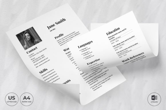 Theater Resume Template CV