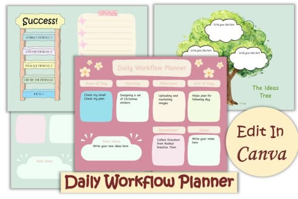 Workflow Daily Planner: A Flexible Tool for Everyday Productivity