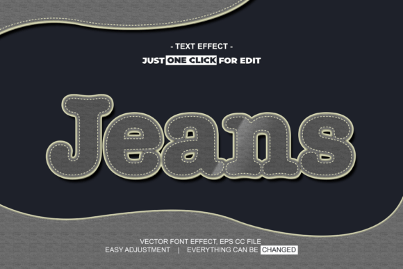 Yarn Style Text Effect Design